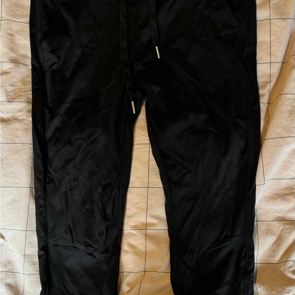 HALARA Women's Black Track Pants with Drawstring